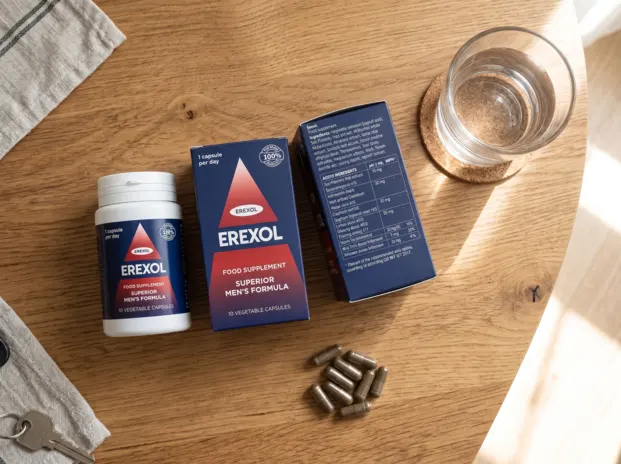 Erexol Packungen für eine diskrete Lieferung nach Hause