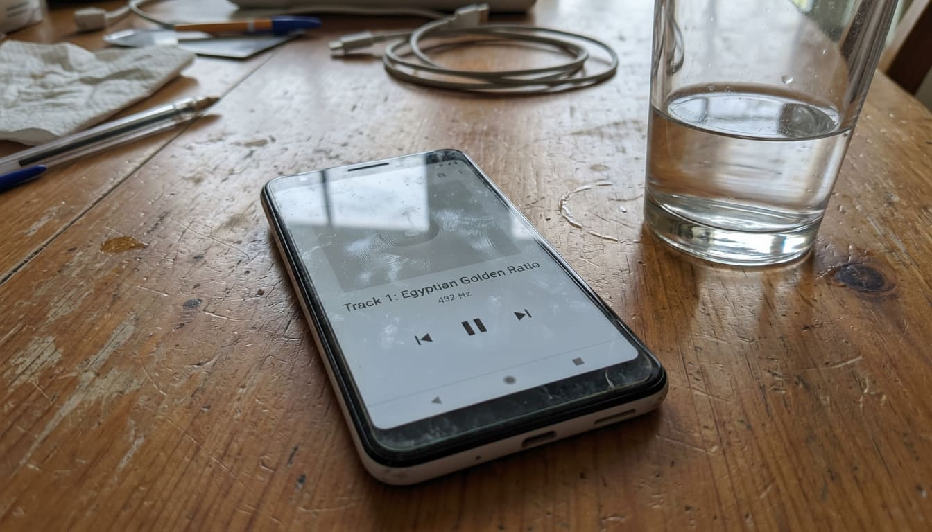 Shifting Vibrations audio dashboard and tracks