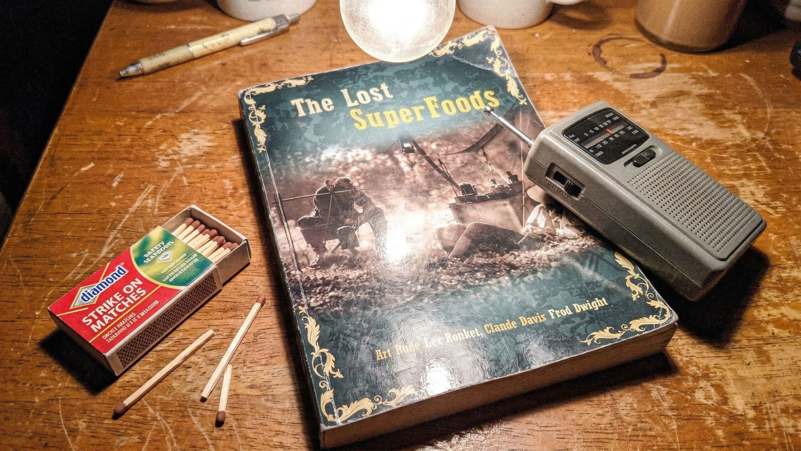 The complete Lost SuperFoods physical book and bonus guides