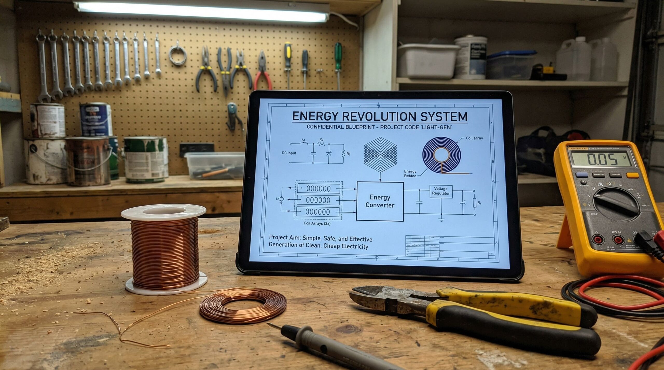 Energy Revolution System digital blueprints